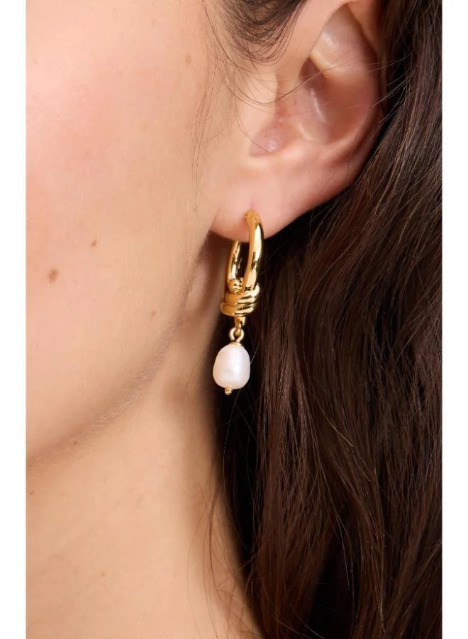 كيت سبيد Small Drop Hoops
