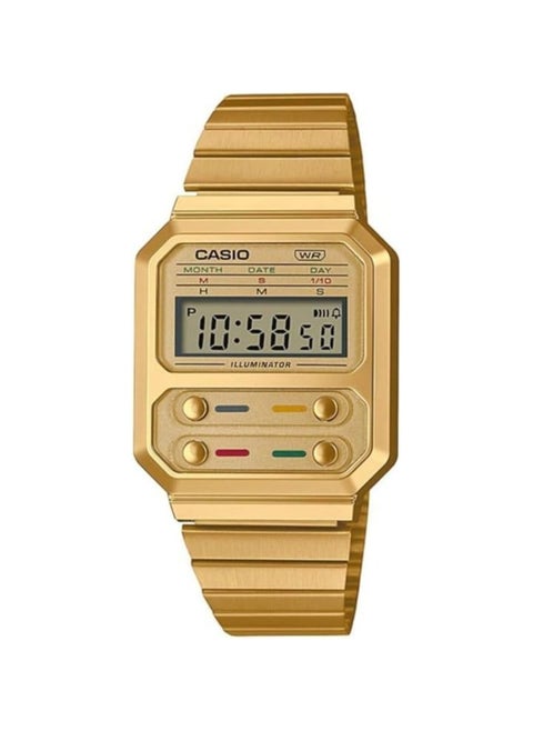 Casio Collection Men's Digital Watch Vintage -A100WEG-9ADF