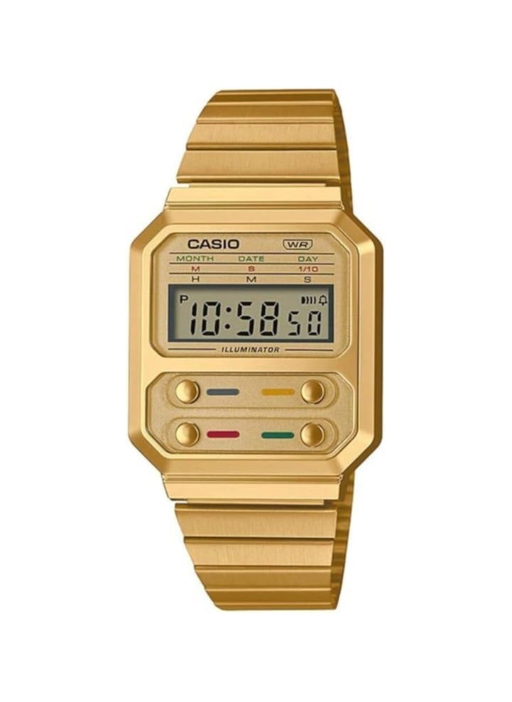 CASIO - Casio Collection Men's Digital Watch Vintage -A100WEG-9ADF - Image 1