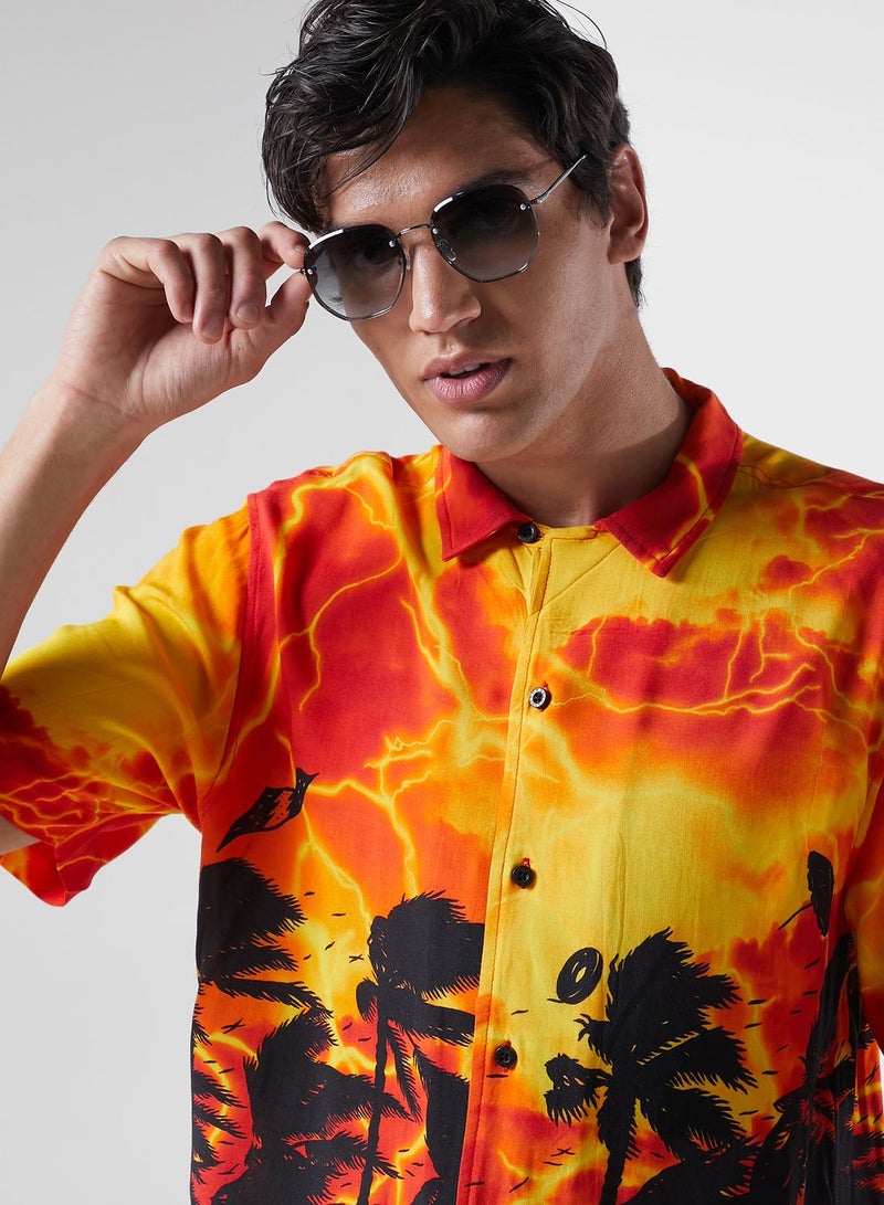 The Hundreds Cruel Woven Shirt  - Image 3