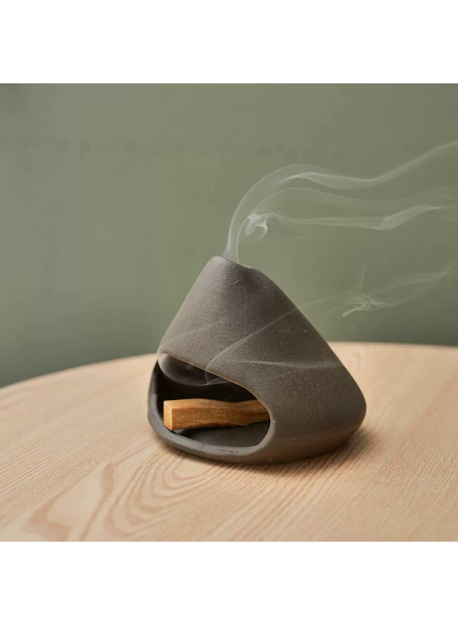 Palo Ceramic Incense Burner Holy Wood Tray Rack Palo Santo Holder Peru Holy Wood Burning Plate Tray Holy Wood Tray - Image 1
