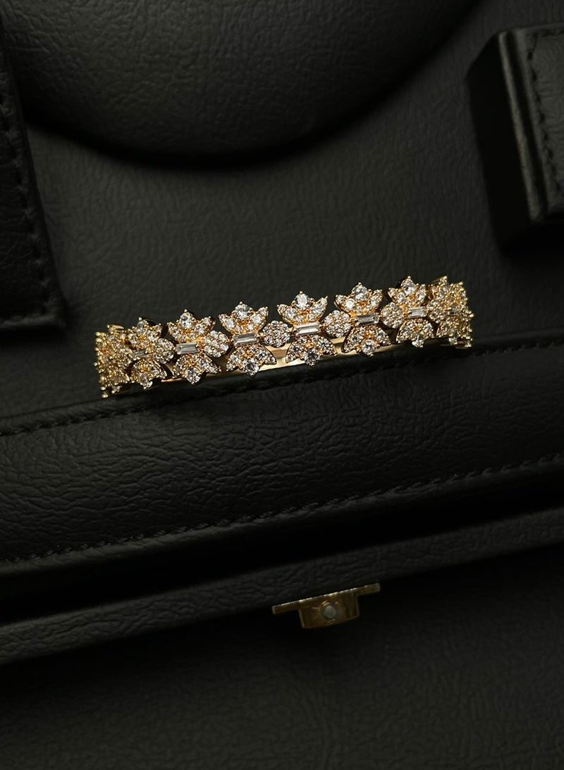 Elysian Jewelry High-Quality Zircon & Gold-Plated Wedding Set - Image 5