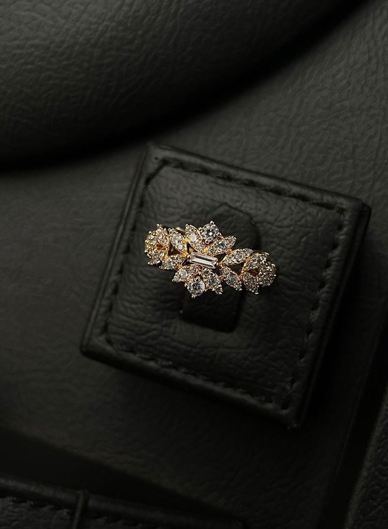 Elysian Jewelry High-Quality Zircon & Gold-Plated Wedding Set - Image 4