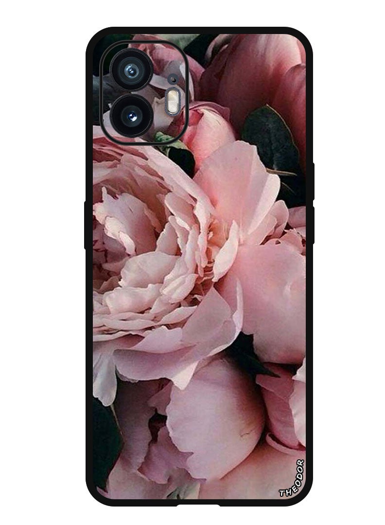 Theodor Protective Case Anti Scratch Shock Proof Bumper Cover For Nothing Phone (2) Flowers 1 - Image 1