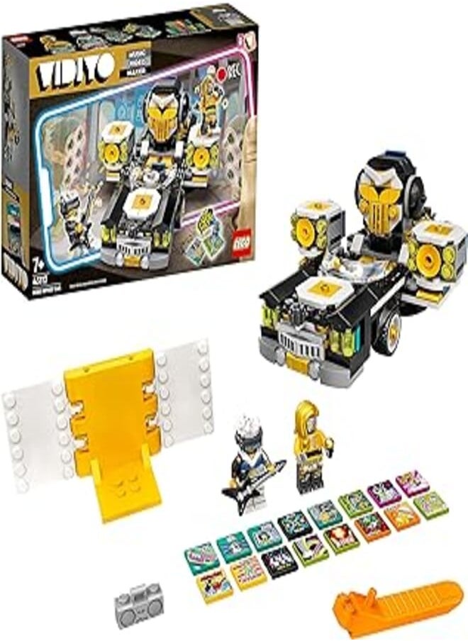 LEGO LEGO 43112 VIDIYO Robo HipHop Car BeatBox Music Video Maker Musical Toy for Kids, Augmented Reality Set with App 