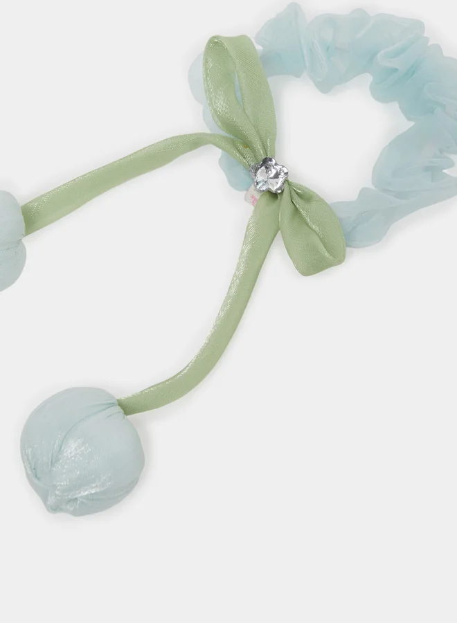 Styli Blue Tulip Hair Tie
