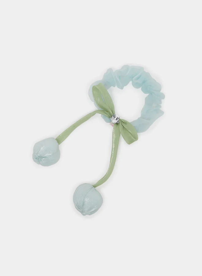Styli Blue Tulip Hair Tie