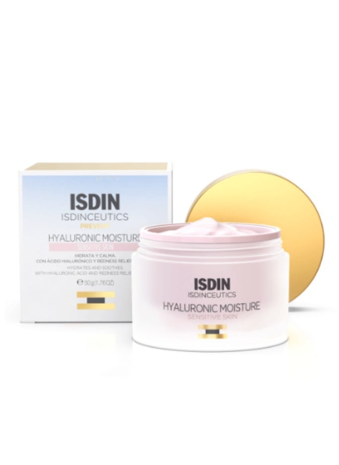 إيسدن - كريم Isdin Ceutics Hyalunoric Moist للبشرة الحساسة 50 مل - Image 1