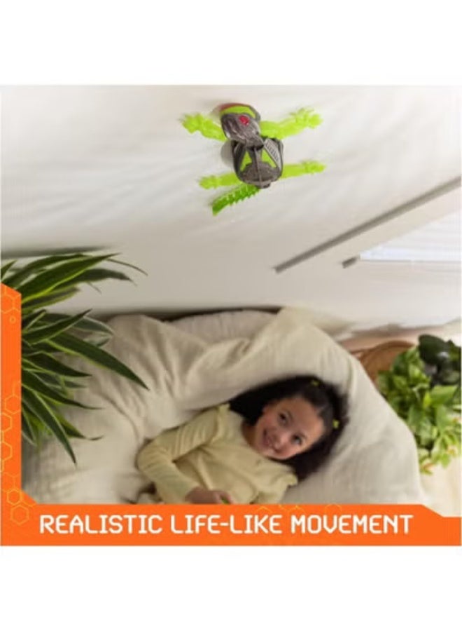 روبوتات سداسية لعبة روبوت جيكو الزاحف على الحائط، قابلة لإعادة الشحن وجهاز التحكم عنWall Crawler Gecko, Rechargeable Remote Control Robot Kids Toys, Climbs up Walls, RC Robot Toys for Boys & Girls Ages 4 & Up بعد، تتسلق الجدران، ألعاب روبوتية تعمل بالتحكم عن بعد للأولاد والبنات من سن 4 سنوات فما فوق - Image 4