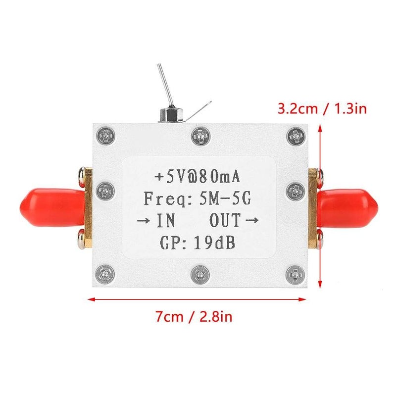 5Ghz Wideband RF Amplifier 19dBm Gain Low Noise Receiver Module 5M - Image 3