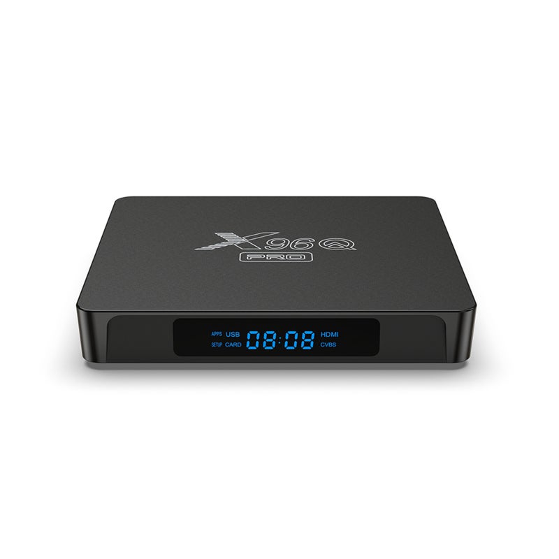 مربع تلفزيون ذكي X96Q PRO بنظام أندرويد 10.0 مشغل الوسائط UHD 4K مع معالج ألوينر H313 رباعي النواة، يدعم تقنية H.265، وايفاي 2.4 جيجا هرتز و5 جيجا هرتز وشبكة محلية سعة 100 ميجابت/ثانية مع وحدة تحكم عن بعد - Image 3