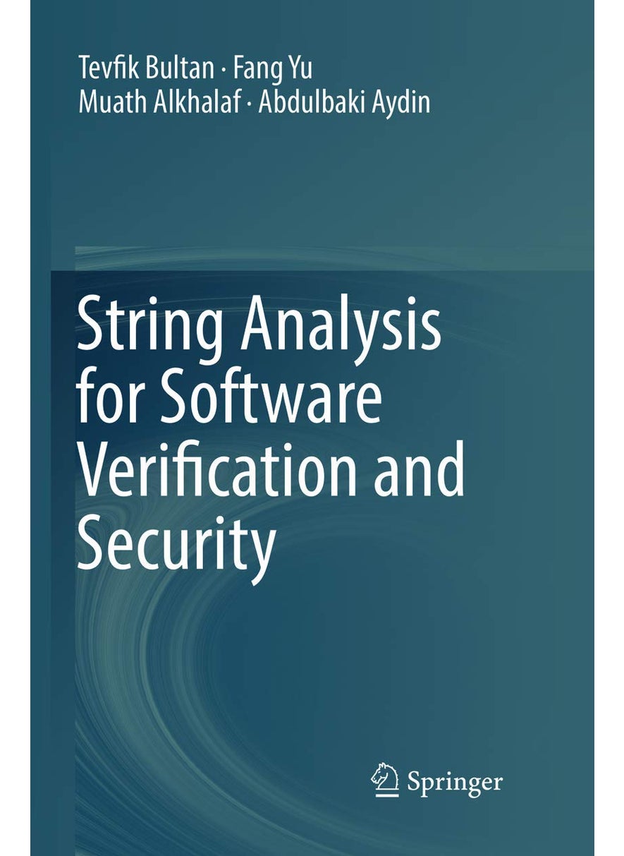 String Analysis for Software Verification and Security 