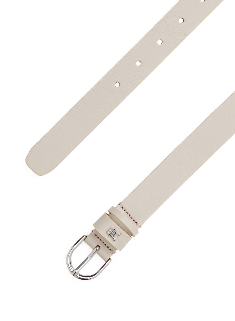 TOMMY HILFIGER Essential TH Monogram Leather Belt - Image 2
