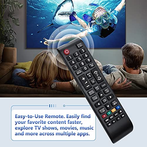 Kpdp Universal Remote Control For Samsung Smart Tv 3D Lcd Led Tv Compatible With All For Samsung Tvs Bn59-01175N Aa59-00603A Aa59-00786A Aa59-00741A Aa59-00602A - Multicolor - Image 4