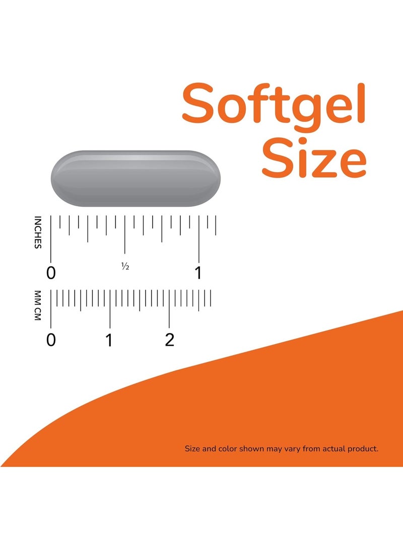 NOW Flax Oil 1000mg Omega-3 ALA Softgels – Cold Pressed, Hexane Free, Vegan & Non-GMO – Skin & Heart Health Support – 120 Softgels – GMP Certified, USA Packaged, Essential Fatty Acids - Image 3