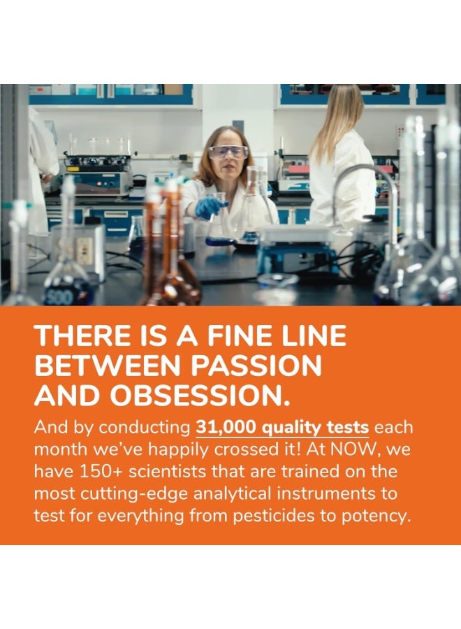 NOW Flax Oil 1000mg Omega-3 ALA Softgels – Cold Pressed, Hexane Free, Vegan & Non-GMO – Skin & Heart Health Support – 120 Softgels – GMP Certified, USA Packaged, Essential Fatty Acids - Image 4