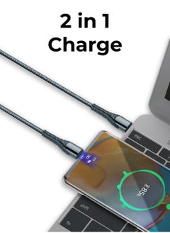 glassology 65W USB C Cable 1 Meter, PD 3.0 3A Fast Charging Cord Type C Cable Compatible with All iPhone Series, Windows And MacBook Pro, MacBook Air, iPad Pro, Samsung Galaxy S23/22/Z Fold/Z Flip, Google Pixel 7/6A,PS5,  - Image 3