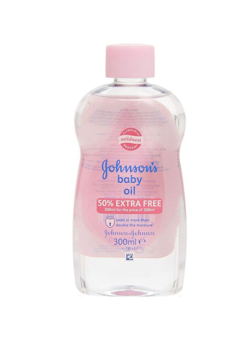 Johnson's Non-Sticky Baby Oil-300ml - Image 1