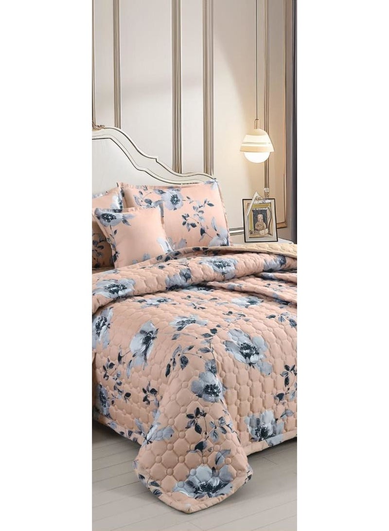 مون طقم لحاف نفرين مضغوط مشجر 6 قطع مقاس اللحاف 240x220 سم - Image 3