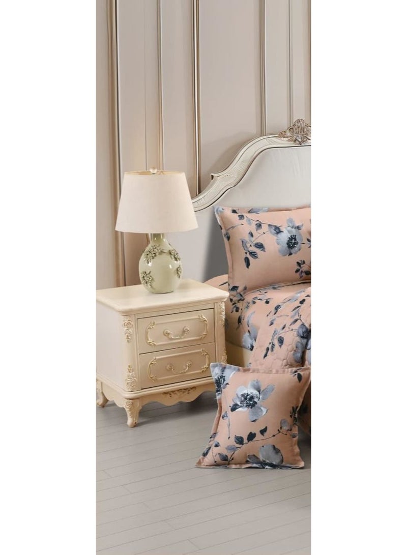 مون طقم لحاف نفرين مضغوط مشجر 6 قطع مقاس اللحاف 240x220 سم - Image 2