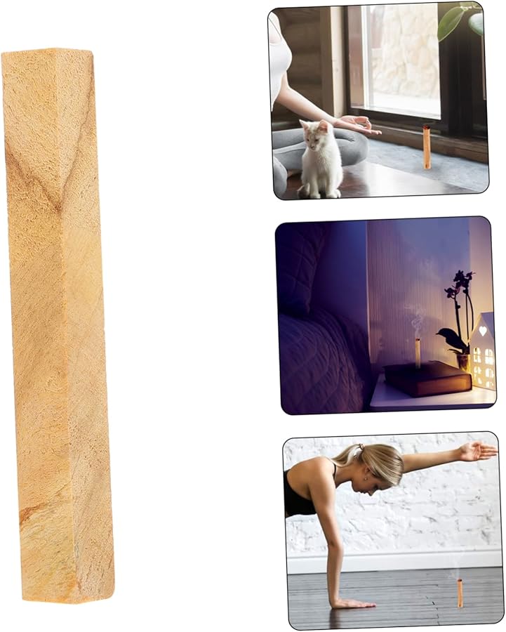 سانتو وود أعواد البخور العطرية الطبيعية للعلاج بالروائح للتأمل في المنزل والمكتب واليوجا والاسترخاء - Image 5