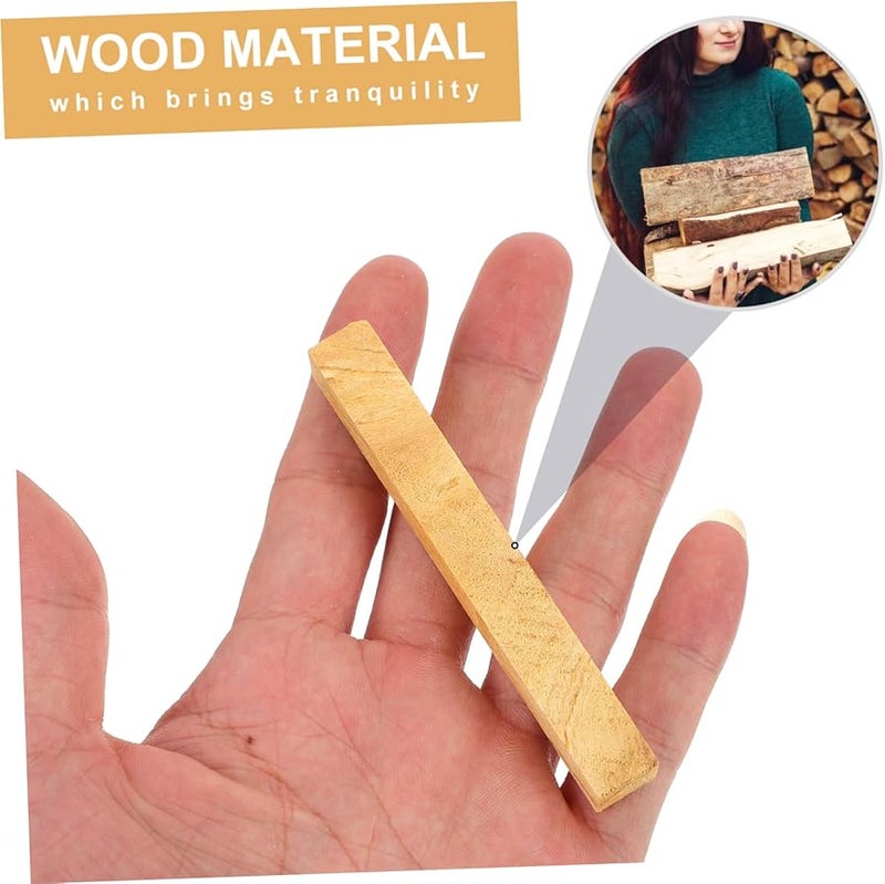 سانتو وود أعواد البخور العطرية الطبيعية للعلاج بالروائح للتأمل في المنزل والمكتب واليوجا والاسترخاء - Image 3
