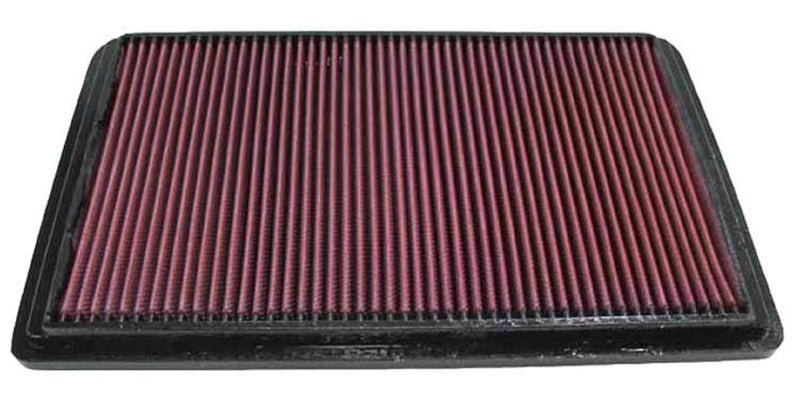 K&N Engine Air Filter: Increase Power & Acceleration, Washable, Premium, Replacement Car Air Filter: Compatible with 2008-2017 MITSUBISHI (Pajero, Pajero IV, Pajero Classic, Shogun, Montero), 33-2164 - Image 1