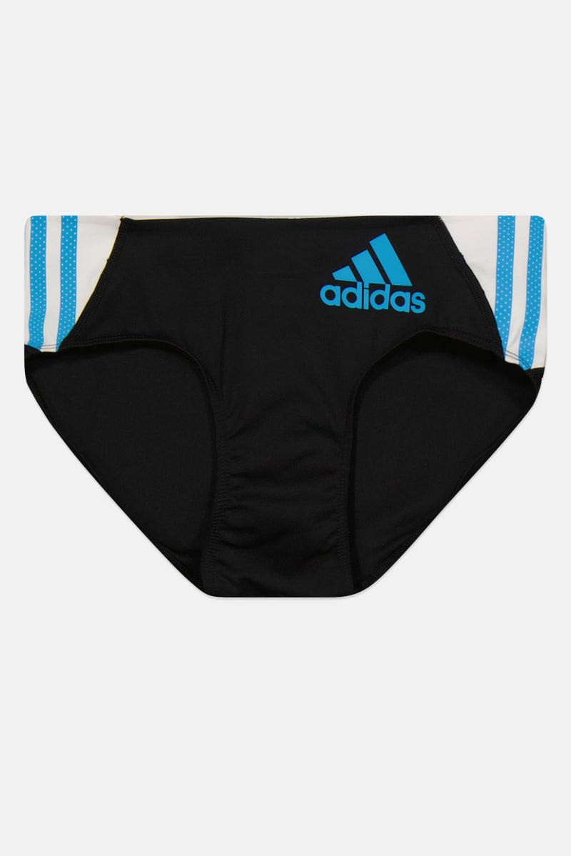 Adidas Women Brand Logo Bikini, Black  - Image 1
