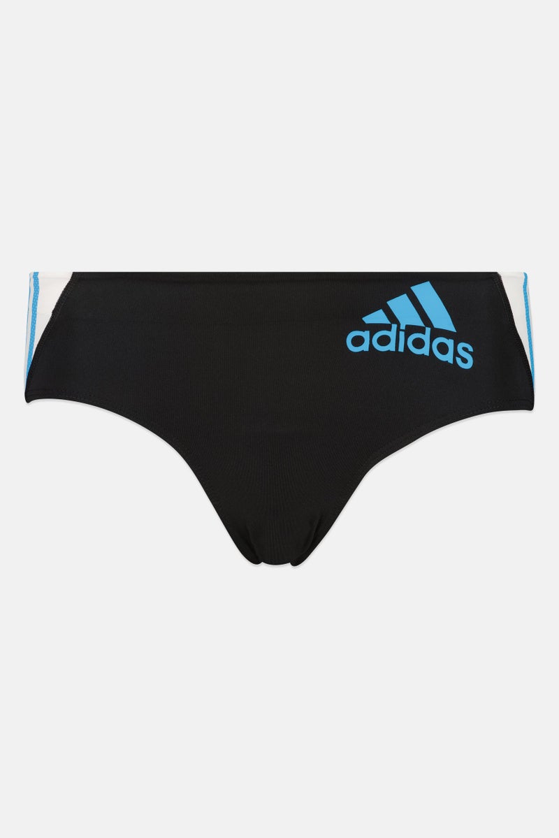 Adidas بيكيني بشعار علامة تجارية للنساء، أسود - Image 3