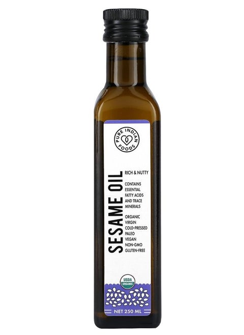 Organic Cold Pressed Virgin Sesame Oil 250 ml