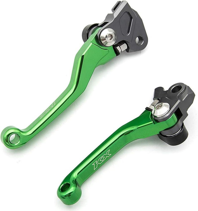 Krace CNC Motorcross Dirt Bike Pivot Brake Clutch Levers Set Fit for Kawasaki KX250F 2013-2018,KX450F 2013-2018,KX250 2019 - Image 2