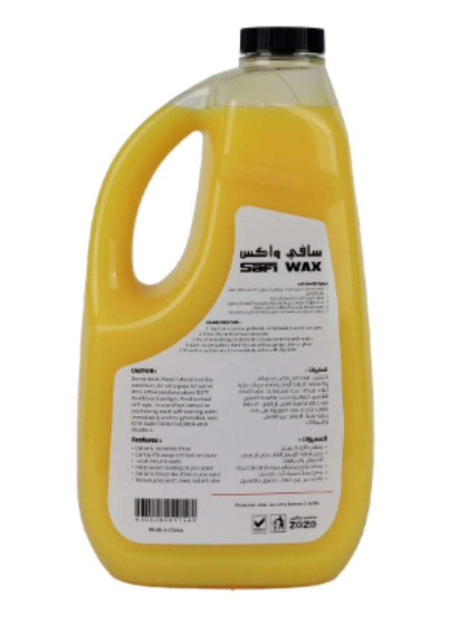 سافي واكس شامبو وشمع السيارة 2 ل - Image 3