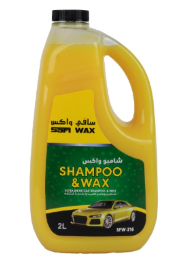 سافي واكس شامبو وشمع السيارة 2 ل - Image 2