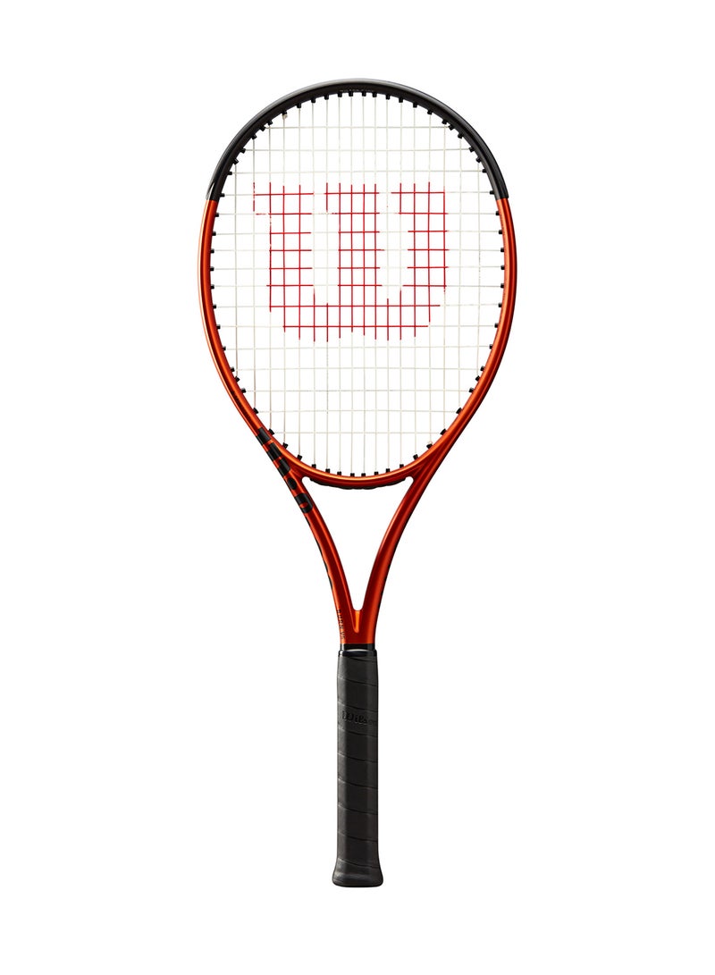 ويلسون مضرب تنس بيرن  ، ، للبالغين، للمستويات المتوسطةالمتقدمة - برتقاليأسود - Image 1