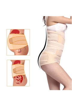 Generic 3 in 1 Postpartum Body Shaper Recovery Support Abdominal Girdle Postpartum Body Shaper Waist Shaper Size M  - Image 5