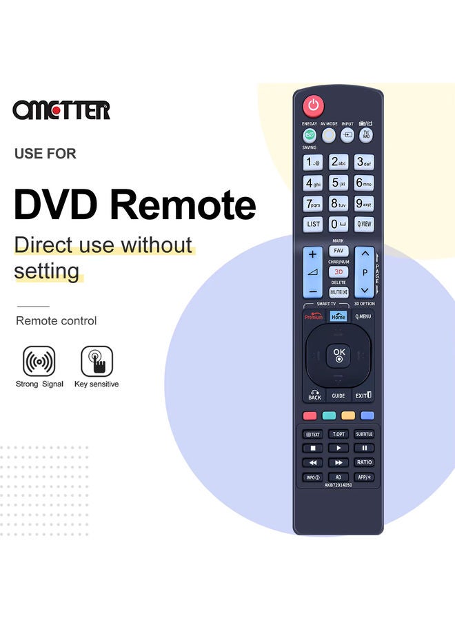 OMETTER New AKB72914050 For LCD 3D TV Remote Control PLASMA LED 42LW5500 55LW5500 47LW570S 47LW650S 55LW570S 55LW650S 32LW570S
