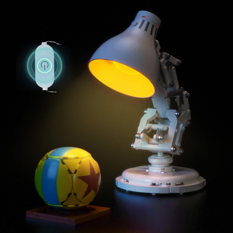 LocoLee Light kit Compatible with Lego 21357 Pixar Luxo Jr Lamp No Model Only Lights Touch Dimmer Switch Lighting Accessories for Lego Pixar Lamp Ideas for Adults Fans - Image 3