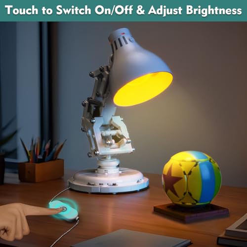 LocoLee Light kit Compatible with Lego 21357 Pixar Luxo Jr Lamp No Model Only Lights Touch Dimmer Switch Lighting Accessories for Lego Pixar Lamp Ideas for Adults Fans - Image 5