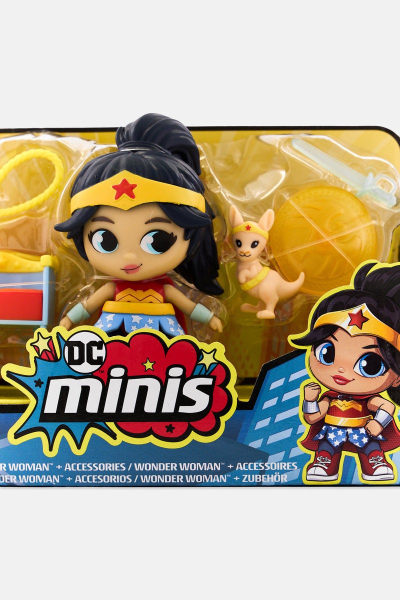 DC Comics Dc Minis Fig Wonder Woman With Lasso Shield And Pet - Image 5