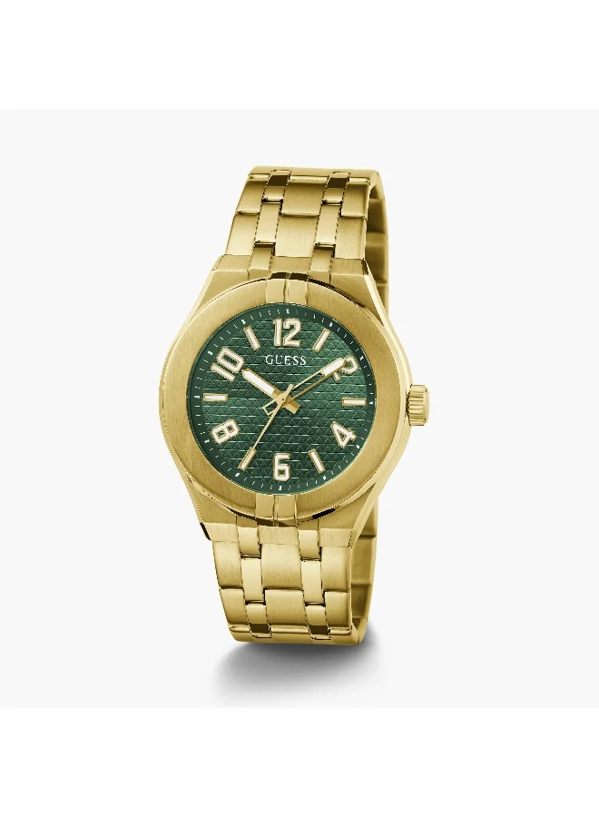 جس Gold Analog Watch for Men