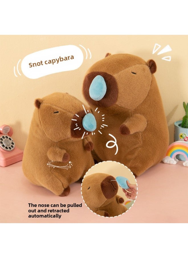 null - Explosions Kapibala Capybara Series Plush Toy Doll Grab Machine Doll Birthday Gift Wholesale-Specifications:Same Style As Nezha|European Mink Snotty Capybara-kola (50cm )-Color:18-55 - Image 1