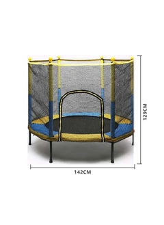 JSAITOYS Outdoor Mini Gymnastics Trampoline With Safety Enclosure  - Image 2