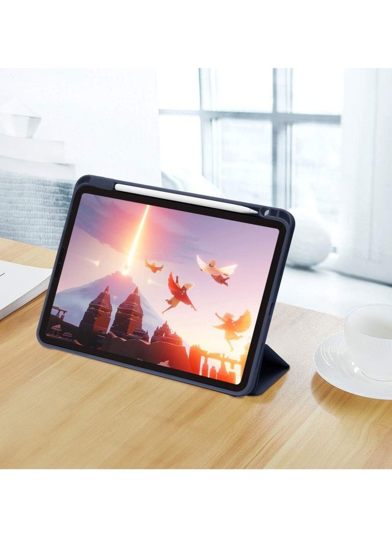 ELTRAZONE Case for iPad Pro 11 Inch 2021(3rd Gen)/2020(2nd Gen) with Pencil Holder [Support iPad 2nd Pencil Charging/Pair] Slim Trifold Stand, Smart Protective Case Cover - Image 5