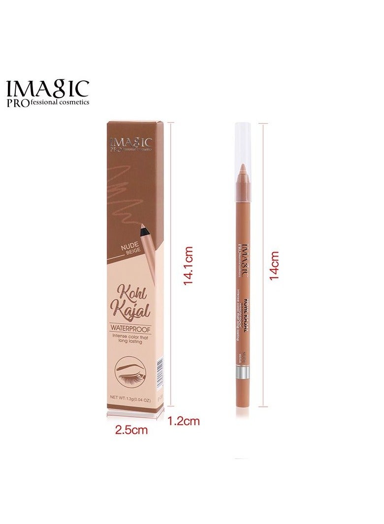 IMAGIC LADY MODEL IMAGIC Nude Beige Kohl Kajal Waterproof 1.3g | Long-Lasting, Smudge-Proof Eyeliner for Bold & Precise Eye Makeup - Image 1