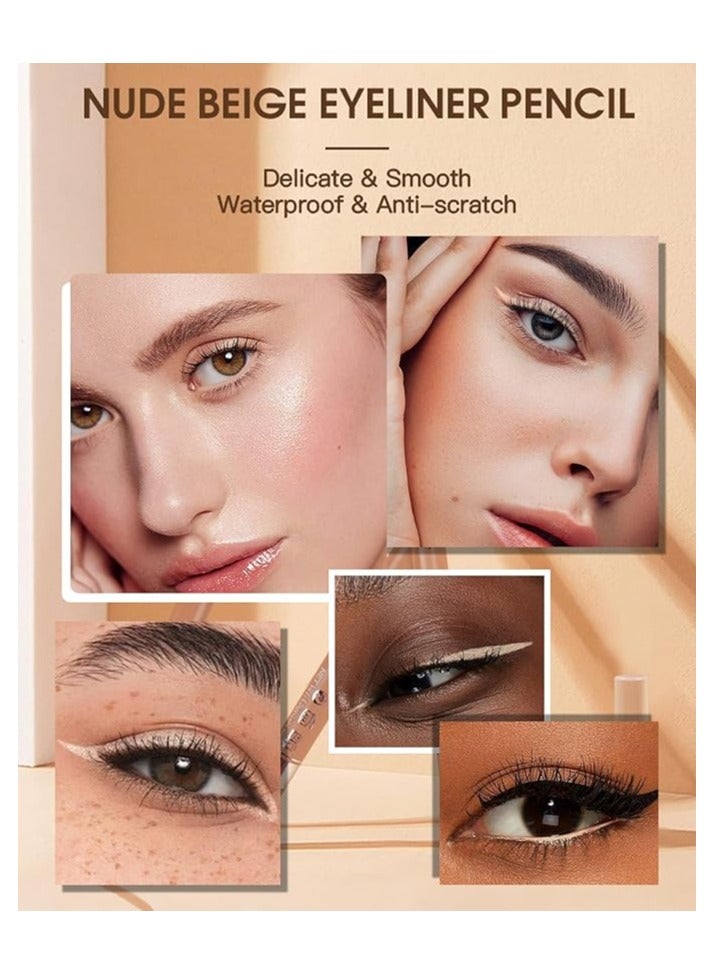 IMAGIC LADY MODEL IMAGIC Nude Beige Kohl Kajal Waterproof 1.3g | Long-Lasting, Smudge-Proof Eyeliner for Bold & Precise Eye Makeup - Image 3