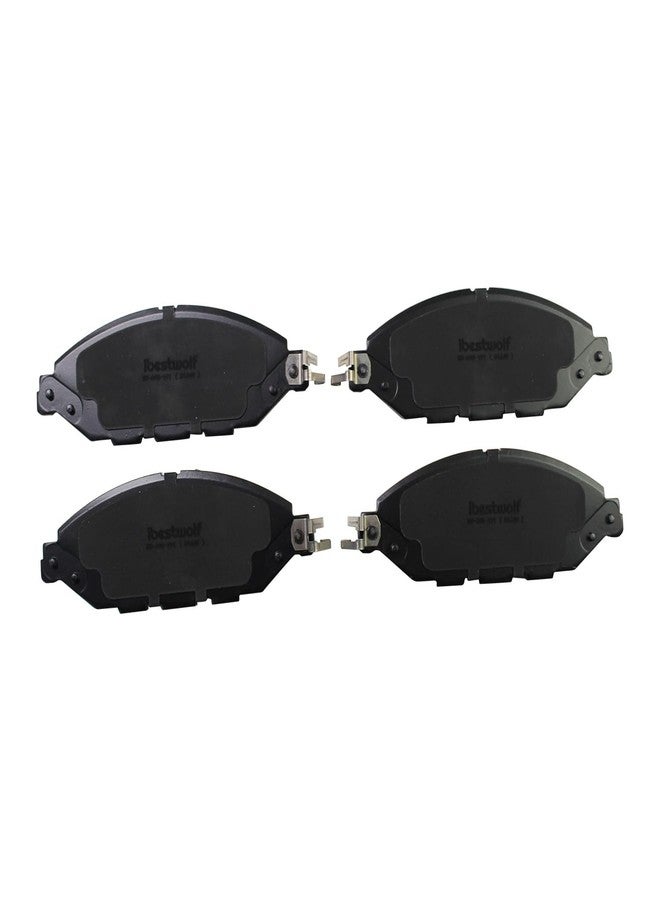 IBESTWOLF Front and Rear Ceramic Brake Pads for 2013 Infiniti JX35 2014-2019 QX60 for 2015-2020 Nissan Murano 2013-2019 Pathfinder, Disc Brake Pad Replacement P-905 P-1649 - Image 2