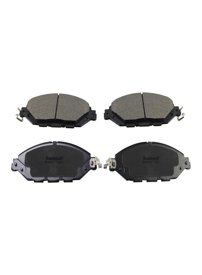 IBESTWOLF Front and Rear Ceramic Brake Pads for 2013 Infiniti JX35 2014-2019 QX60 for 2015-2020 Nissan Murano 2013-2019 Pathfinder, Disc Brake Pad Replacement P-905 P-1649 - Image 4