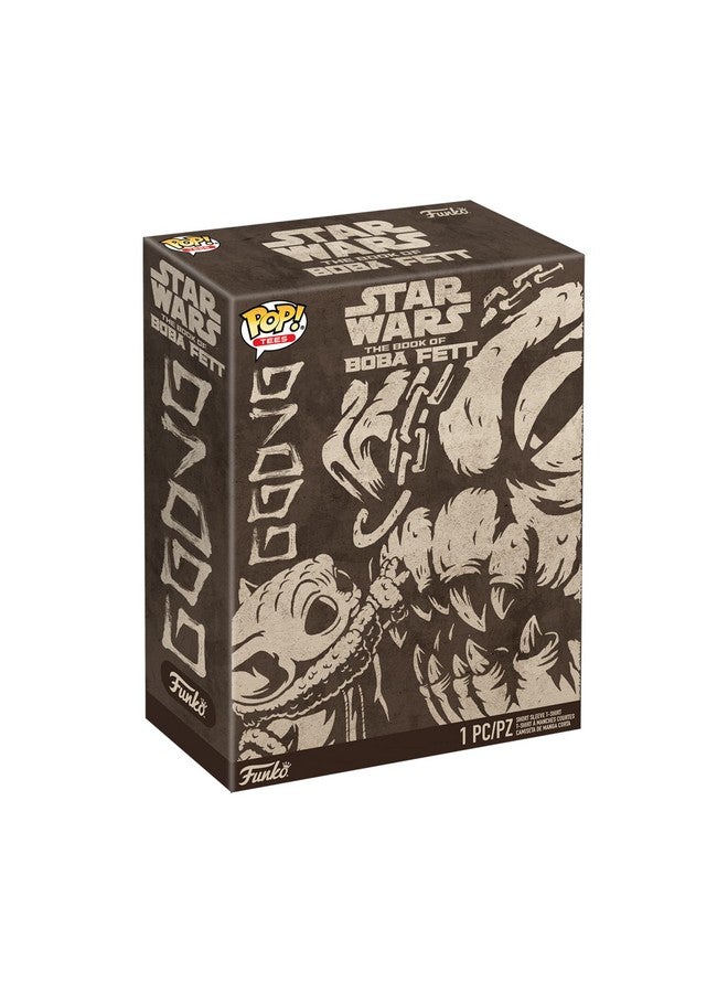 Funko Pop! Boxed Tee: Star Wars The Book Of Boba Fett Grogu With Rancor 2Xl - Image 3