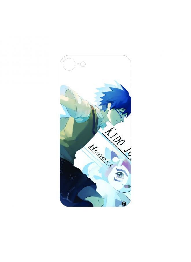 BP - Printed Back Phone Sticker For Iphone 8 Animation Joe Kido & Gomamon From Digimon - Image 1