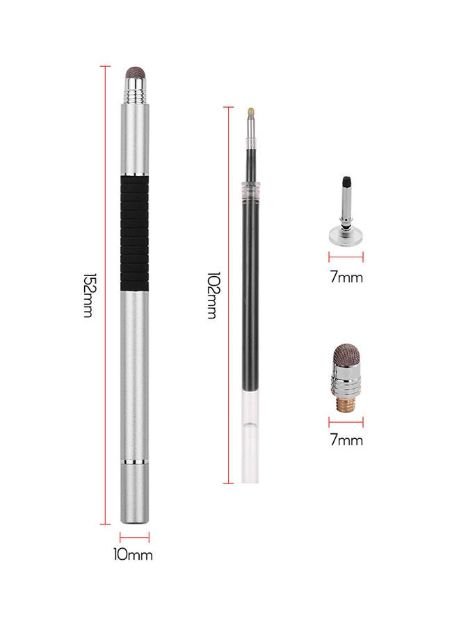 NIBEMINENT 3-In-1 Precision Stylus Pen Silver - Image 3